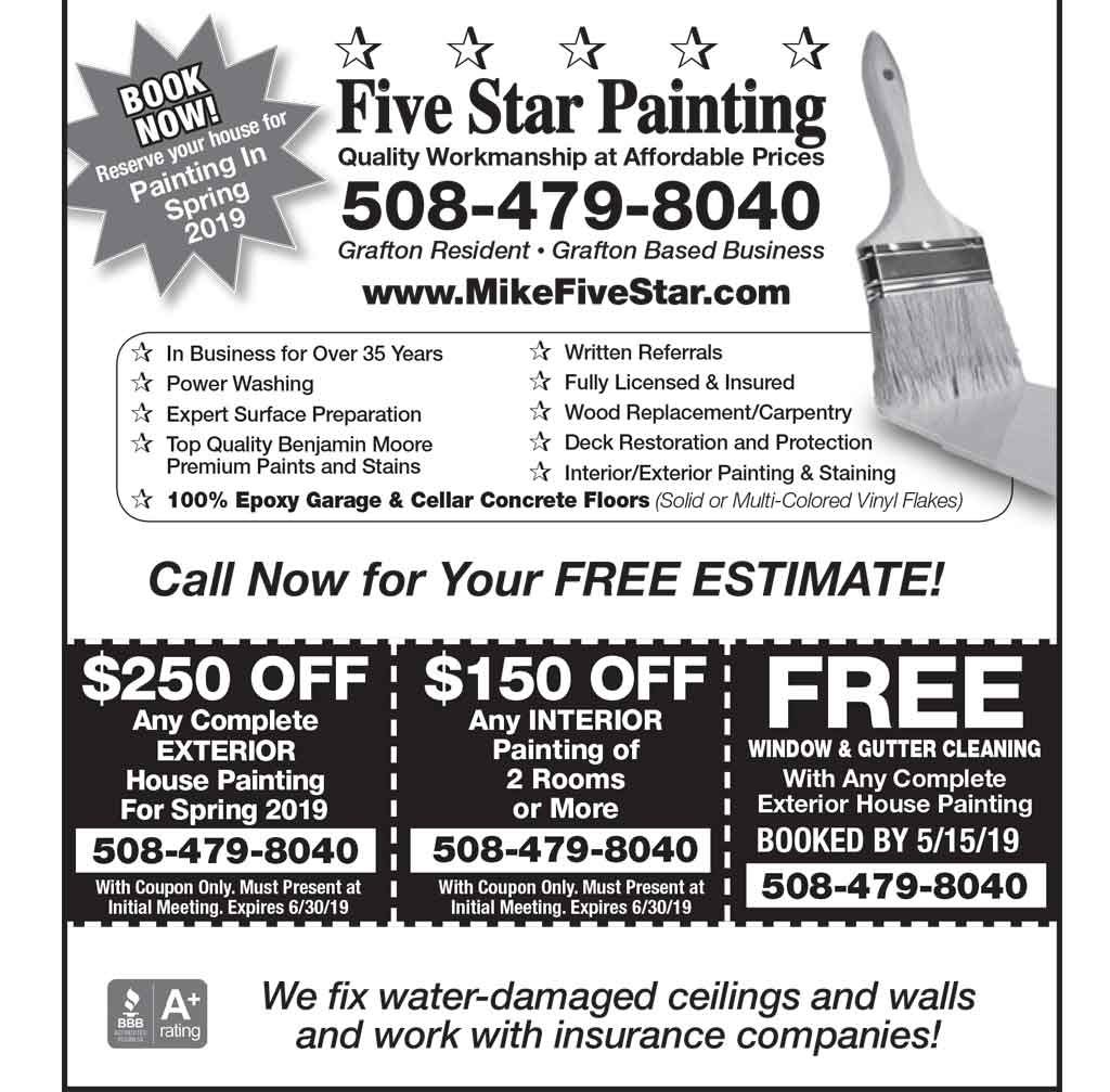 Specials Five Star Painting Mike Jackson House Painting